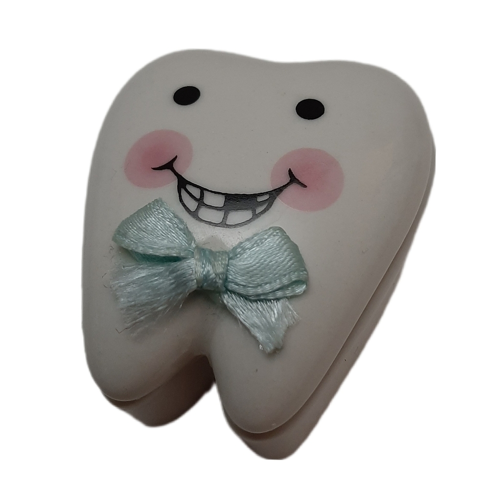 🍒4 for $20🍒 Ganz Baby Tooth Fairy Ceramic Lidded Trinket Box Novelty Figural